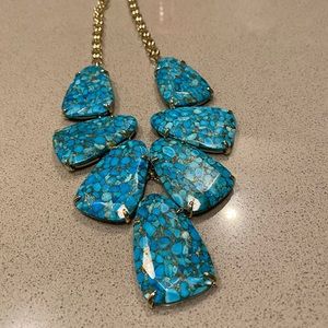 Kendra Scott bronze vein turquoise Harlow